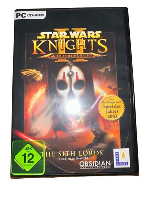 Star Wars: Knights Of The Old Republic II - The Sith Lords (PC, 2005, DVD-Box)
