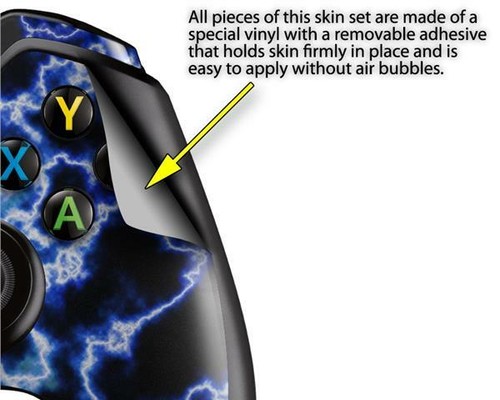 Piel azul Electrify para sistema XBOX One - Imagen 2 de 2