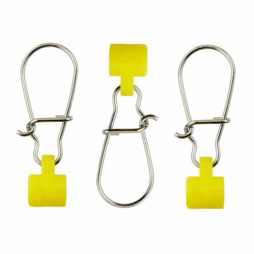 Fishing Line Sinker Slide Duo-Lock Snap High Sinker Slider 50/100/200/500 pcs - Picture 16 of 22