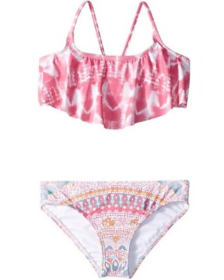 Billabong Kids Medallion Madness Flutter Set Tahiti Pink Size 10 0180