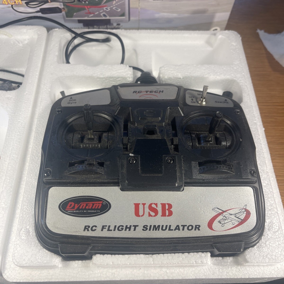 Dynam 6チャンネルモード2 USB RCフライトシミュレーター リモコン