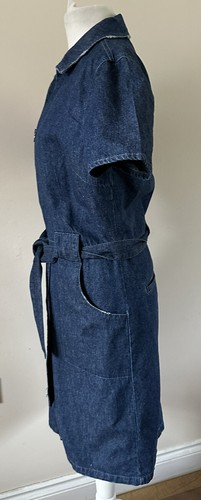 Denim shirt Dress Size 10 - Picture 4 of 6