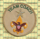 BSA VARSITY TEAM COACH POSITION UNIT LEADER AWARD OF MERIT GOLD MYLAR STAR STUFF