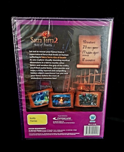 PC Horror Games Pack x 3 CD Rom Games (Sacra Terra 2 Brand New) - Imagen 9 de 9