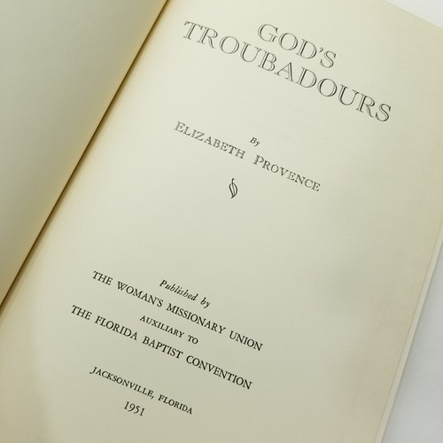 God’s Troubadours by Elizabeth Provence (Signed & Inscribed) Vintage WMU Baptist - Picture 14 of 22