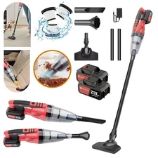 Cordless Vacuum Cleaner LED 3 in 1 Rechargeable Lightweight Stick Vacuum Cleaner