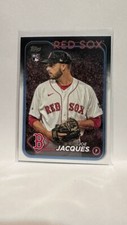 #187 Joe Jacques Rookie Boston Red Sox 2024 Topps Baseball Card