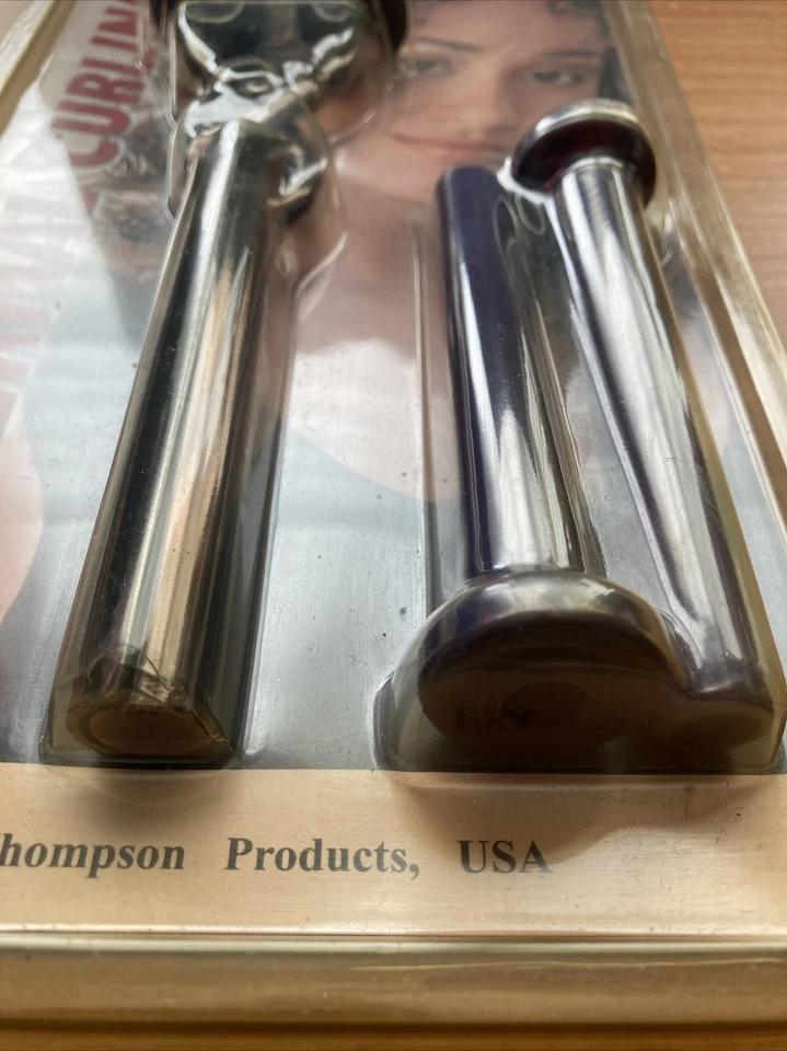 Estufa rizadora térmica Thompson Pro plancha talla G 1/2" con juego de mangos de color gratis. Foto 4 de 4