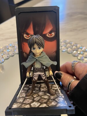 Attack of Titan Figurine Figure Tamashii Buddies 010 Eren Yeager Jaeger Bandai