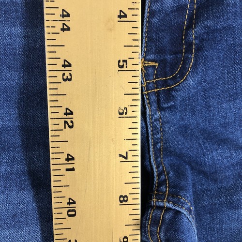 Studio V Vigoss Jeans Girls Size 14 Denim Blue Distressed Adjustable Waist - Picture 13 of 16