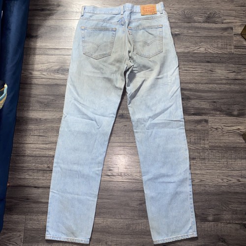 MENS DESIGNER LEVIS 504 LIGHT BLUE REGULAR STRAIGHT LEG JEANS W34 L34 *822  | eBay