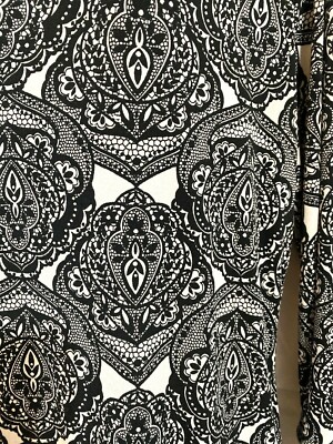 Worthington Stretch Women's Black White Dress Size M | eBay
