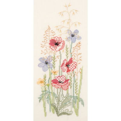 Bothy Threads Kreuzstich-Set ''Jahreszeiten Paneele - Sommer'', 13x29cm, DWSP02, Z