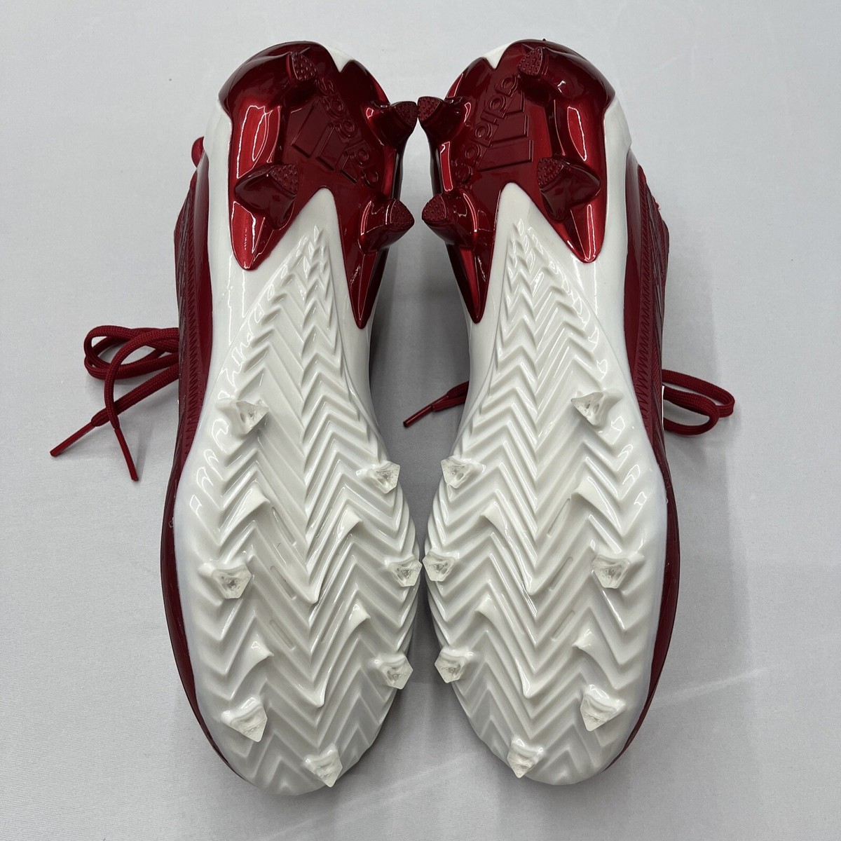 Adidas Adizero Football Cleats Mens 12 Team Power Red Cloud  display picture 1