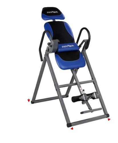 Health Gear Inversion Table with Heat and Massage Pad