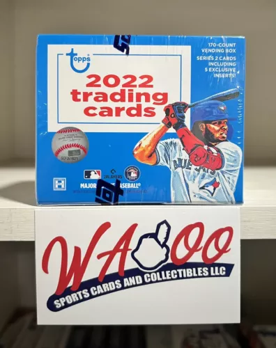 2022 Topps Series 2 Baseball Factory Sealed Vending Hobby Box Bobby Witt Jr RC!