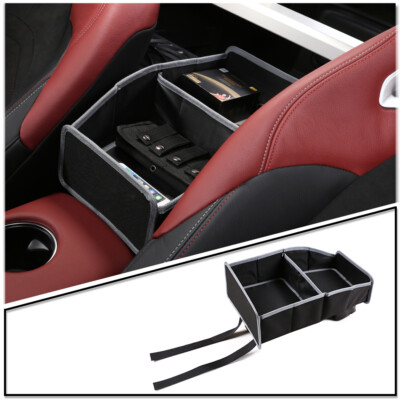 Car Seat Gap Catcher Filler Storage Box Organizer for Toyota Supra A90 19-21