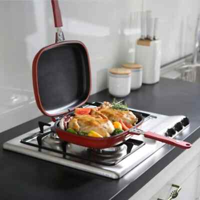 Double Flip 'n' Cook Pan HAPPY CALL HC Flagship 2003 Original