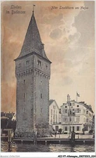AEJP7-0536- GERMANY - LINDAU IM BODENSEE - OLD LIGHTHOUSE AT THE HARBOUR