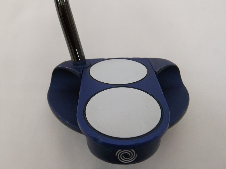 Putter Odyssey O-WORKS 2-Balles - Bleu - Droitier 34 Pouces - Occasion (bon état)