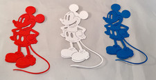 Mickey Mouse Die Cuts 12 Joyful Mickeys Choose Your Colors Cute