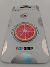 PopSockets PopGrip Cell Phone Grip  Stand - Grapefruit Slice NEW