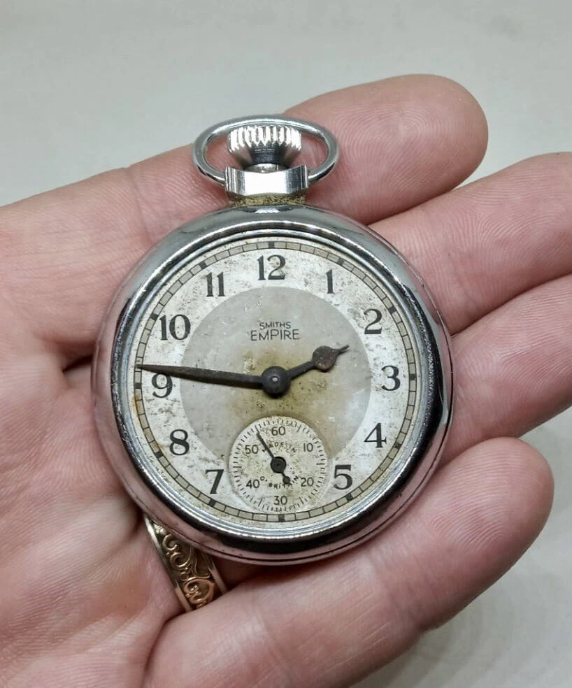 Vintage smiths pocket clearance watch