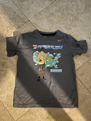 Kevin Durant NBA  Weather Forecast  T-Shirt Youth/Kids Extra Small (XS)