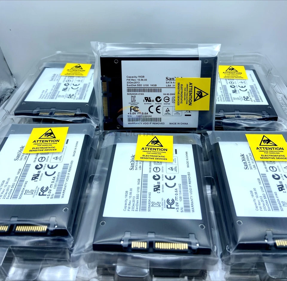 SanDisk SDSA5GK-016G U100  6.0Gbps 16GB SATA 7mm 2.5" Solid State Drive SSD New - Image 4 of 4
