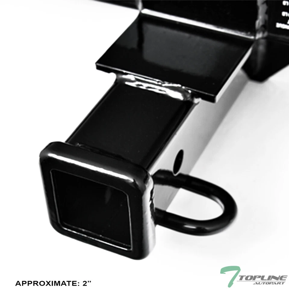 Topline For 2010-2015 Lexus RX350/RX450H Class 3 Trailer Hitch Receiver 2" - Blk — 第 3/4 张图片