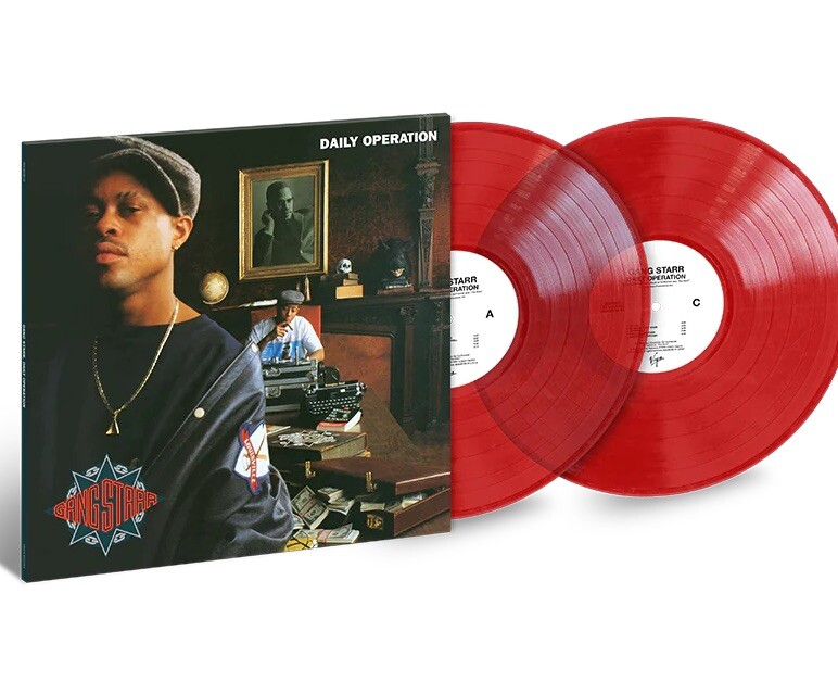 Gang Starr - Daily Operation **Translucent Red Color Vinyl