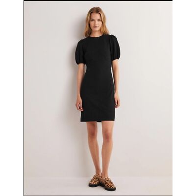NWT Womens Boden Cut Out Jersey Mini Dress Back Button Size 12L | eBay