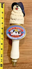 Sea Dog Beer Tap Handle Knob Bar Top Draft keg Shipyard Wild Blueberry Ale