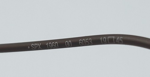 Auténticas gafas Silhouette SPX 1960 00 6053 sin montura 45[]19 hechas en Austria. - Imagen 8 de 11