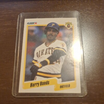 【MLB】FREER 90 バリーボンズ BARRY BONDS Barry Bonds Fleer 90 Baseball Card | eBay