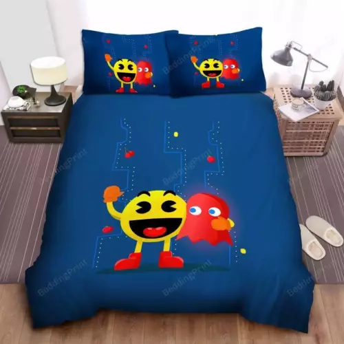 03 Pac-Man Duvet Cover Single Size Quilt Kids Games Bedding Decor/Customizable