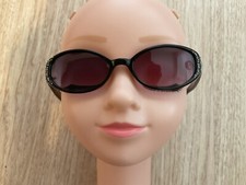 Fossil Dazzling PS3477 Sunglasses 001 51-18-130 Crystals Black FRAMES