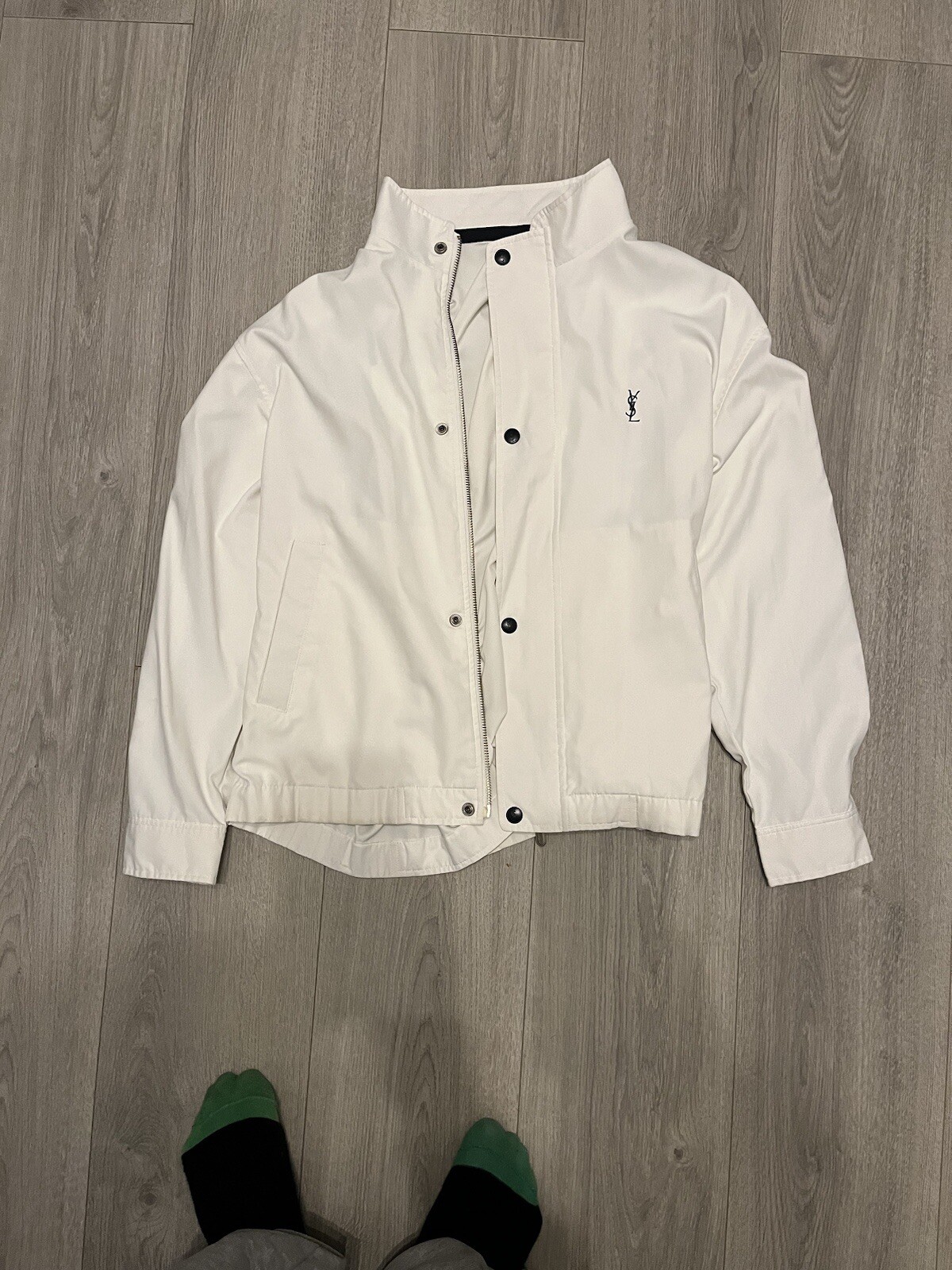 Yves Saint Laurent YSL Giacca Harrington Vintage Uomo Small