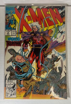 X-MEN #2 Magneto Triumphant Marvel Comics 1991 Jim Lee Chris