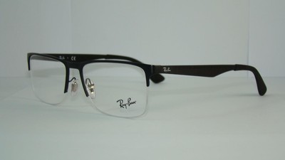 ray ban half frame spectacles