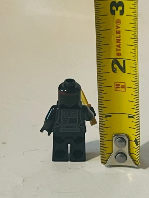 Lego Minifigure vtg mini figure building blocks Ninjago Ninja Black Knife Mask - Image 3 of 3