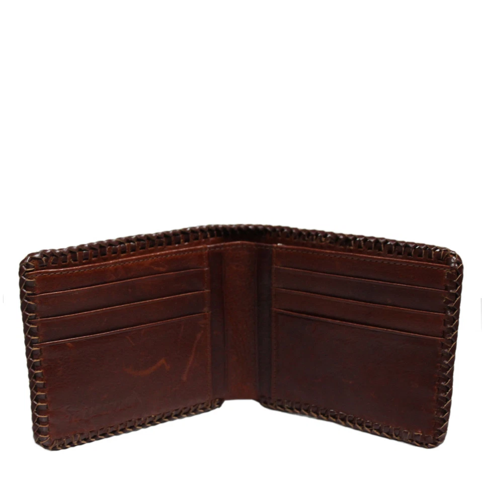 100% Genuine Crocodile  Skin Leather Man Bifold Wallet Multicolor - Image 4 of 4