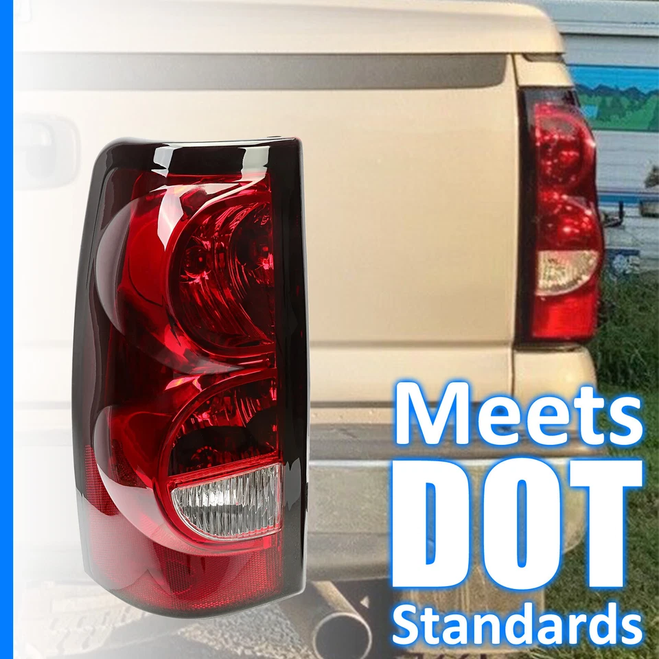 Luces traseras para Chevy Silverado 1500 2500 3500HD 2003-2006 lámparas de freno L+R Foto 4 de 4