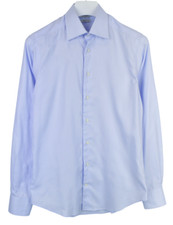 SUITSUPPLY Traveller Slim Fit Formal Shirt Men's 38 / 15 Spread Collar formal