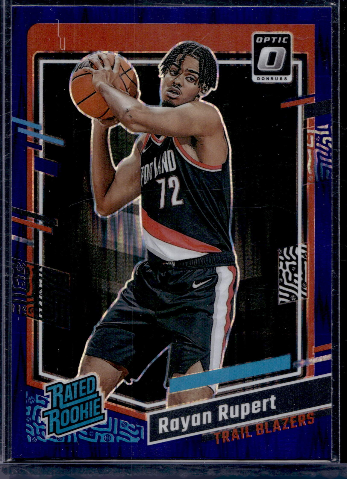 2023-24 Donruss Optic #206 Jalen Wilson Purple Shock