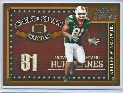 Kellen Winslow  2006 Donruss Classics Saturday Stars Silver #SS-13 SN 057/250