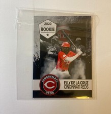 Elly De la Cruz Cincinnati Reds Novelty Baseball Rookie Card w/1st Homerun Cycle
