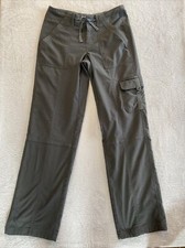 Nike ACG One Pocket Cargo Pants Women's 2 Gray Stretch Camp Outdoors Drawstring