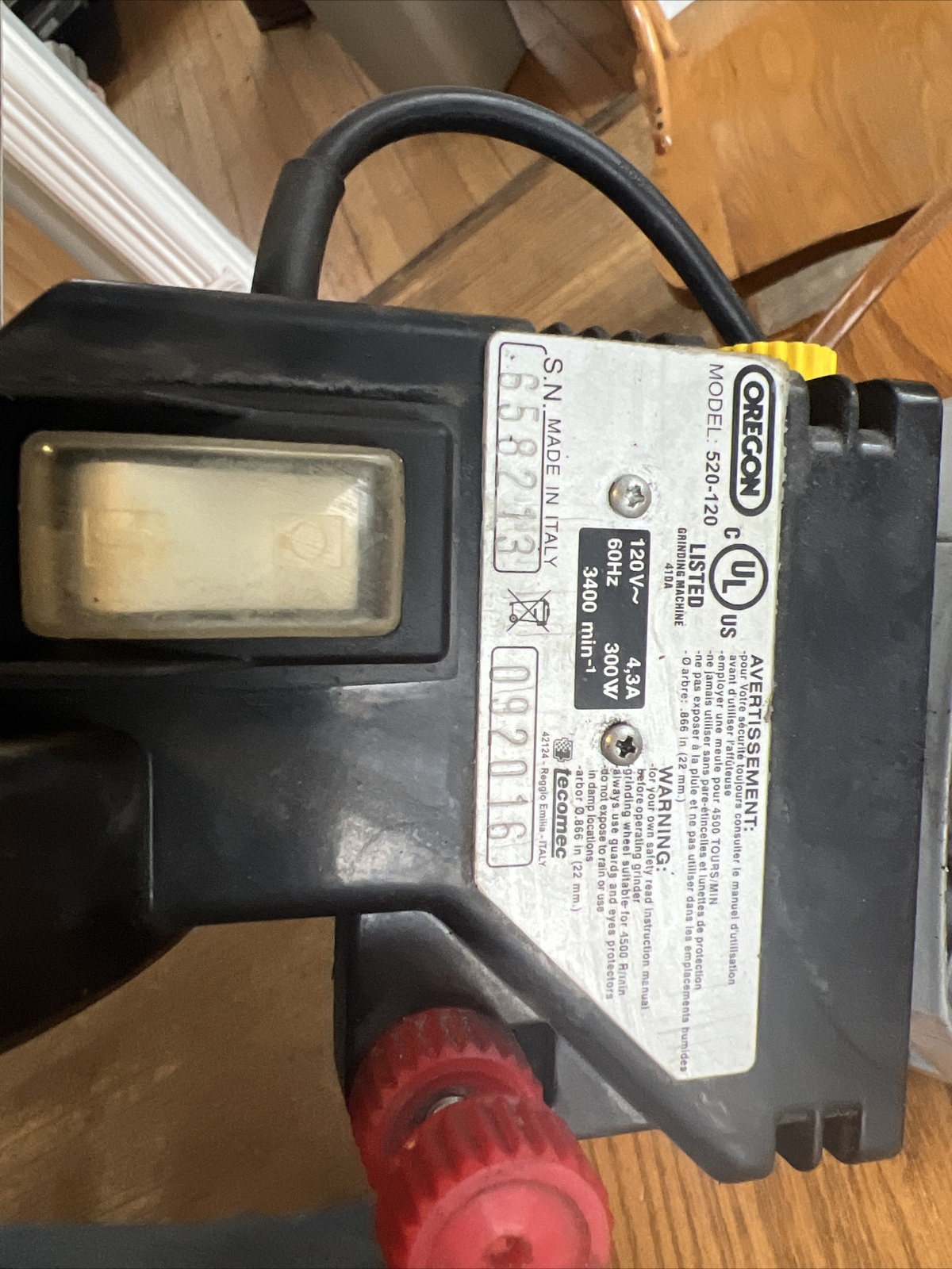 94. Oregon 520120 Bench Saw Chain Grinder 608766793022 eBay