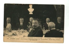 ORLEANS (45) BANQUET DEMOCRATIQUE offert par Maire Fernand RABIER animé en 1913